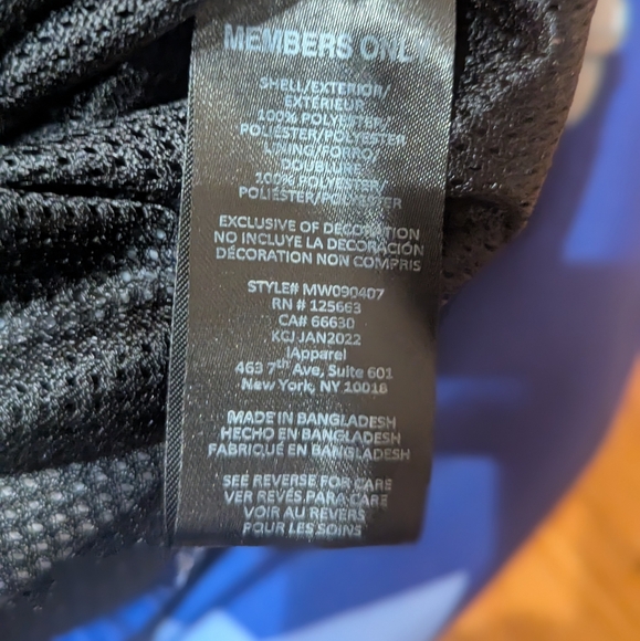 MEMBERS ONLY Jacket SPACE JAM Tune Squad Bugs Bunny Purple Windbreaker - Size M - Picture 4 of 7